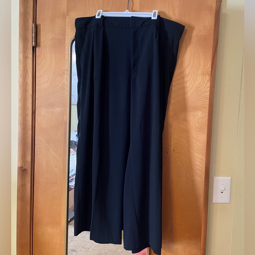 Pleated cropped rayon pants from A New Day